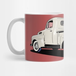 Ford F1 Pickup in white Mug